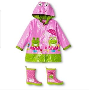 COPY - Kids Raincoats and boots (New with tags)